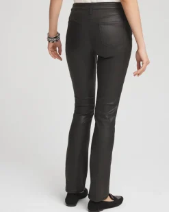 Sale Girlfriend Coated Slim Leg Jeans Jeans & Denim