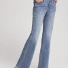Hot Girlfriend Embellished Flare Jeans Jeans & Denim