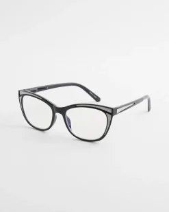 Outlet Glitter Cateye Readers Eyewear