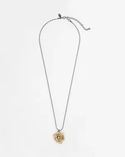 Shop Tone Flower Pendant Necklace Necklaces