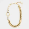 Clearance Tone Horsebit Necklace Everyday Jewelry