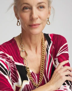 Clearance Tone Horsebit Necklace Everyday Jewelry