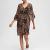 Cheap Gottex Animal Print Coverup Swim
