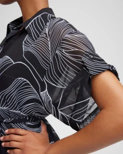 Best Sale Gottex Button Down Coverup Swim