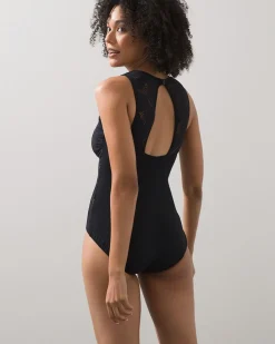Shop Gottex High Neck Swimsuit Swim
