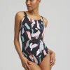 Sale Gottex Rocky High Neck One Piece Swimsuit Swim