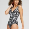 Best Sale Gottex Ruffle Shoulder One Piece Swimsuit Swim