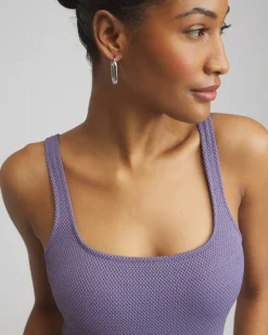 Outlet Gottex Sensual Simplicity Square Neck One Piece Swimsuit Swim