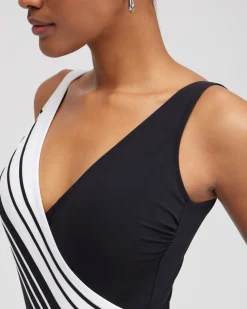 Discount Gottex V-neck One Piece Swimsuit Swim