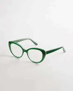 Flash Sale Green Cateye Readers Eyewear
