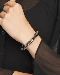 Cheap Link Pavé Stretch Bracelet Bracelets | Everyday Jewelry
