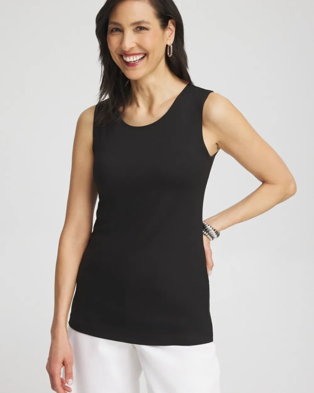 Cheap High Neck Microfiber Tank Tops