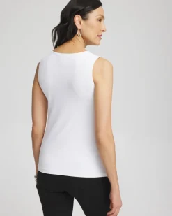 Cheap High Neck Microfiber Tank Tops