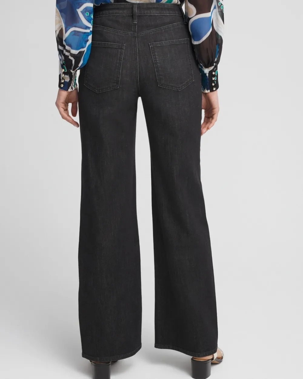 Best Sale High Rise Wide Leg Jeans Jeans & Denim