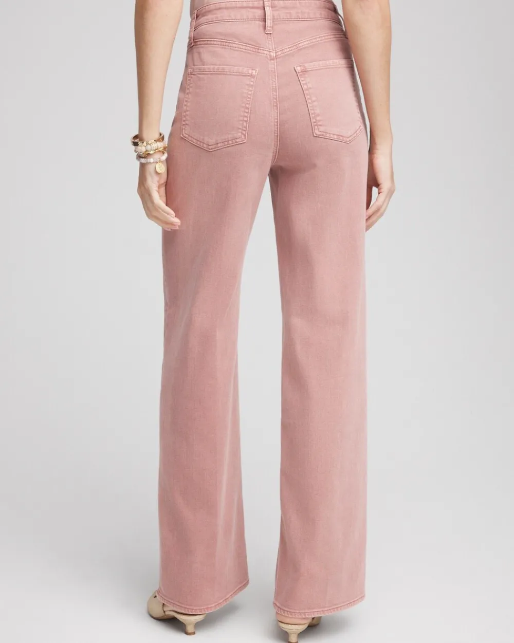 Best Sale High Rise Wide Leg Jeans Jeans & Denim