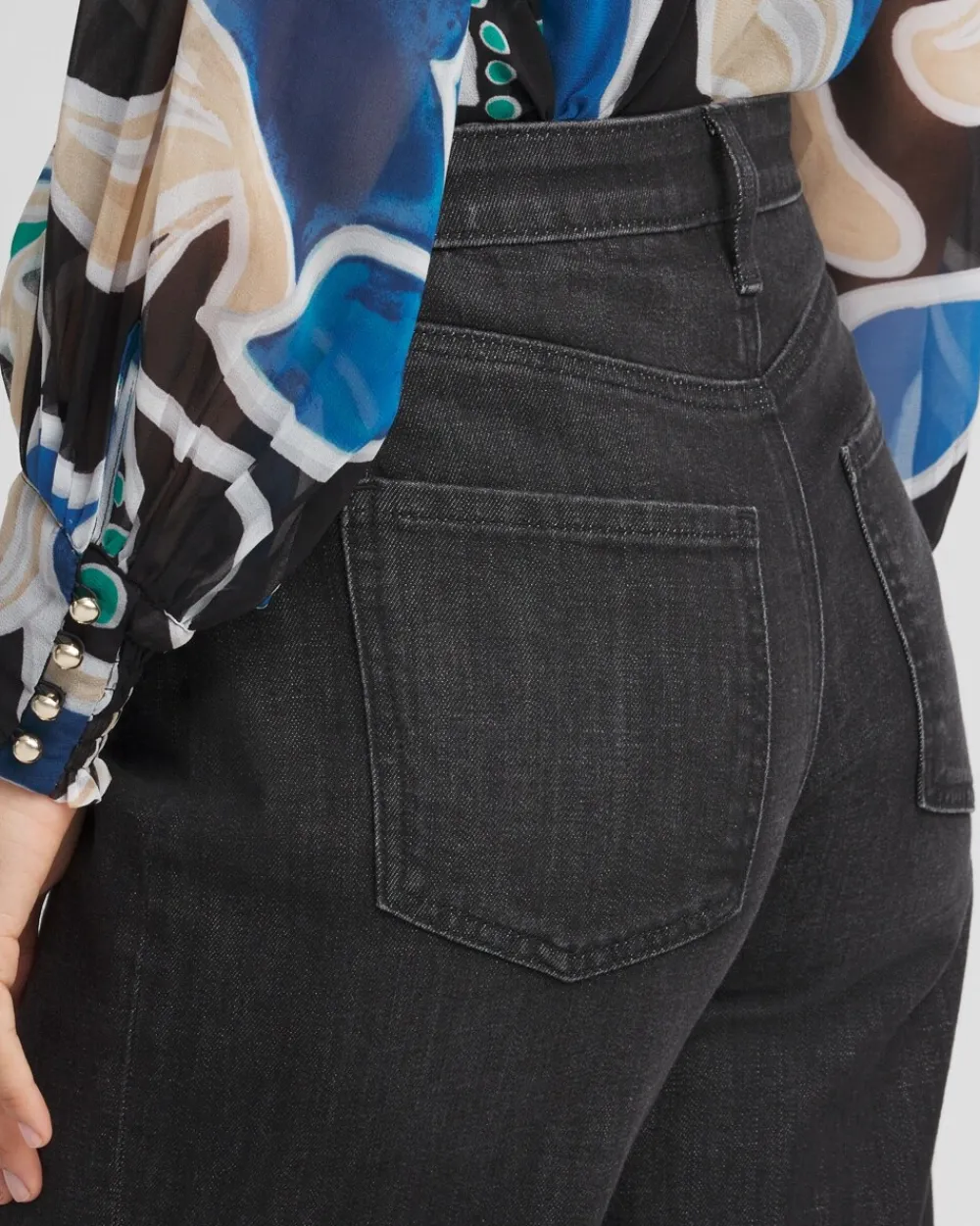 Best Sale High Rise Wide Leg Jeans Jeans & Denim