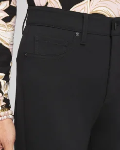Sale High Rise Wide Leg Ponte Pants Pants