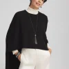 Discount High-Low Sweater Poncho Tops | Ponchos & Ruanas