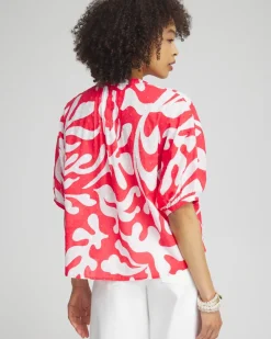 Fashion Island Reef Dolman Sleeve Shirt Tops