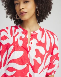Fashion Island Reef Dolman Sleeve Shirt Tops