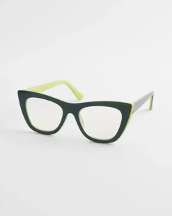 Flash Sale Colorblock Cateye Readers Eyewear
