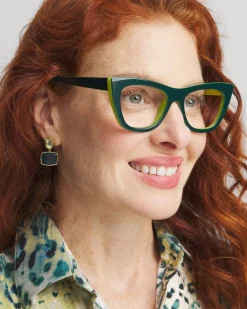 Flash Sale Colorblock Cateye Readers Eyewear