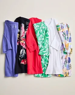 Clearance Jewel Neck Tee Tops