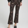 Flash Sale Juliet Fall Print Kick Flare Pants Pants