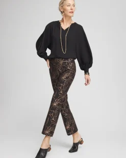 Flash Sale Juliet Fall Print Kick Flare Pants Pants
