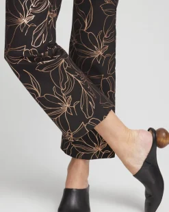 Flash Sale Juliet Fall Print Kick Flare Pants Pants
