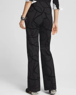 Flash Sale Juliet Flocked Trouser Pants Pants