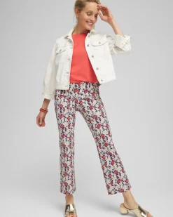 Best Juliet Floral Kick Flare Pants Pants