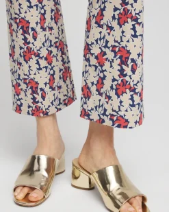 Best Juliet Floral Kick Flare Pants Pants