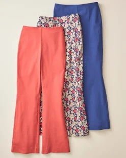 Best Juliet Floral Kick Flare Pants Pants