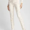 Cheap Juliet Foiled Ponte Pants Pants