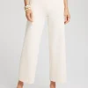 Best Juliet Ponte Wide Leg Cropped Pants Pants