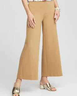 Discount Juliet Ponte Wide Leg Cropped Pants Pants