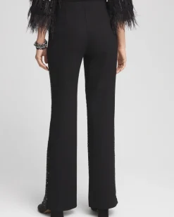 Cheap Juliet Sequin Wide Leg Pant Pants