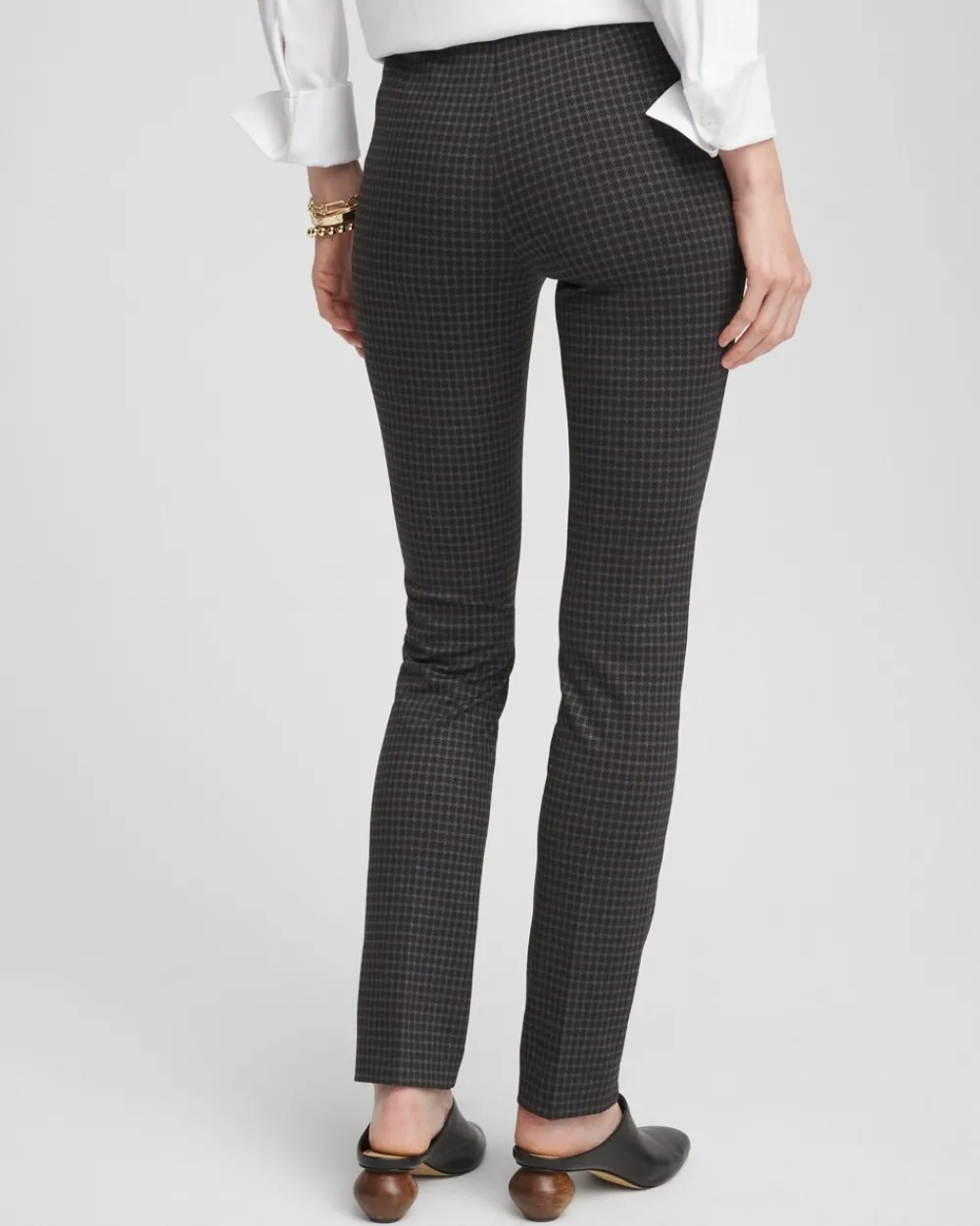 New Juliet Tonal Check Pants Pants