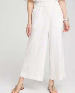 Cheap Linen Culotte Pants Pants