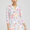Online Linen Nautical Embellished Tunic Tops
