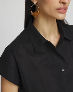 Store Linen Popover Top Tops