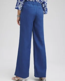 Clearance Linen Trouser Flare Pants Pants