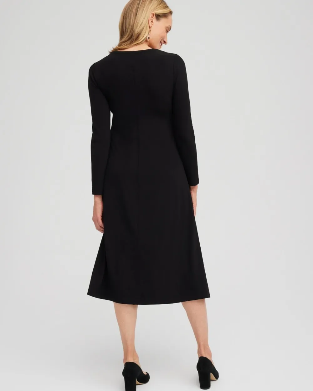 New Long Sleeve Midi Dress Dresses