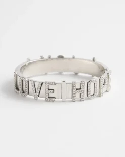 Outlet Love Hope Pavé Bangle Bracelet Bracelets | Bracelet Stacking