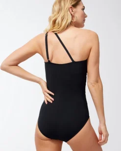 Cheap Magicsuit Hyperlink Charlize One Shoulder Swimsuit Swim