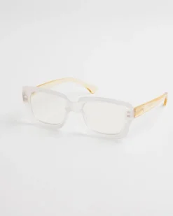Online Matte Clear Taupe Readers Eyewear