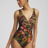 Best Sale Miraclesuit Botanico Crossover One Piece Swim