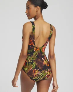 Best Sale Miraclesuit Botanico Crossover One Piece Swim