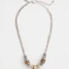 Cheap Mixed Metal Accents Necklace Necklaces